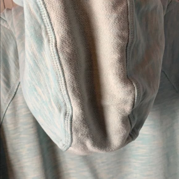 Calvin Klein Womans M Light Weight Hooded Sweatshirt Kangaroo Pocket Green - Picture 6 of 7